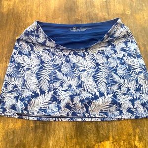Tranquility by Colorado Clothing Blue & White Skort | Size Medium